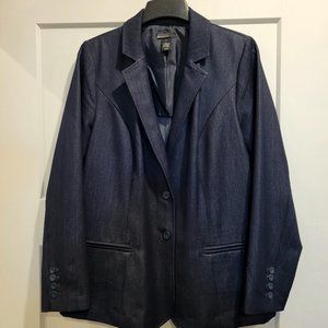 Lane Bryant Navy Blazer Size 18